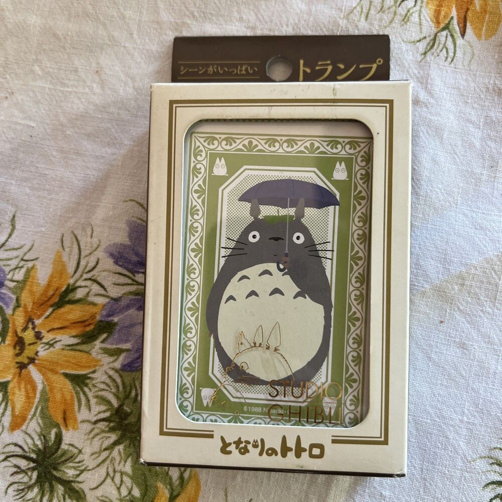 MY NEIGHBOR TOTORO Playing Card Deck Studio Ghibli Kawaii Japanese Part 2